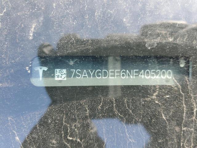 7SAYGDEF6NF405200 Tesla Model Y