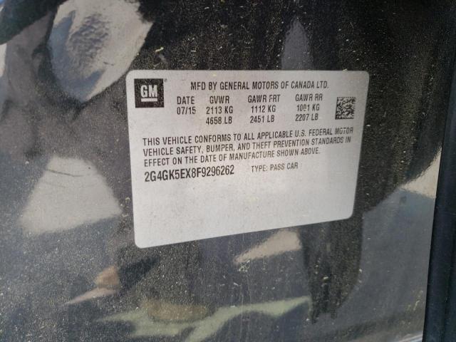 2G4GK5EX8F9296262 Buick Regal
