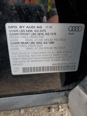 WA1BNAFY8J2000910 2018 AUDI Q5, photo no. 12