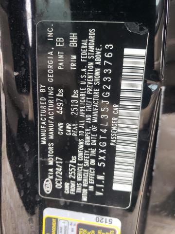5XXGT4L35JG233763 KIA Optima Lx
