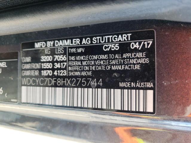 2017 MERCEDES-BENZ G 63 AMG - WDCYC7DF8HX275744