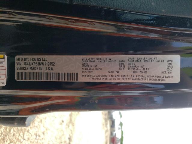 1C4JJXP63NW119752 Jeep Wrangler Unlimited Sahara 4xe