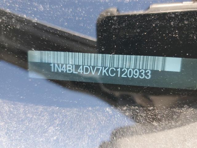 1N4BL4DV7KC120933 Nissan ALTIMA SV