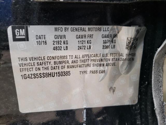 2017 BUICK LACROSSE P - 1G4ZS5SS8HU150385