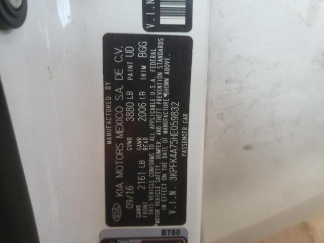3KPFK4A75HE059832 KIA FORTE LX
