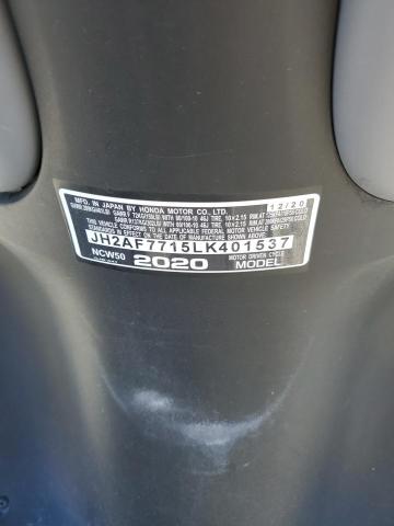 2020 HONDA NCW50 - JH2AF7715LK401537