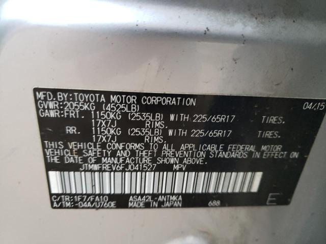 2015 TOYOTA RAV4 XLE - JTMWFREV6FJ041527