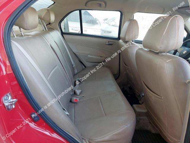 MA3ZF6B16DA270295 Auction: COPART UAE Lot: 47533763 Location: DUBAI INDUSTRIAL CITY - DUBAI MA3ZF6B16DA270295 SUZUKI SWIFT 2013 RED Photo 6
