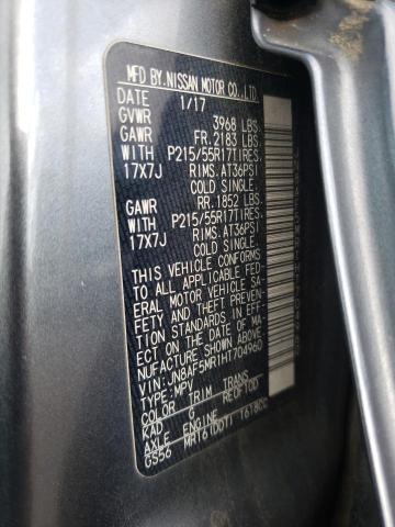 2017 NISSAN JUKE S - JN8AF5MR1HT704960