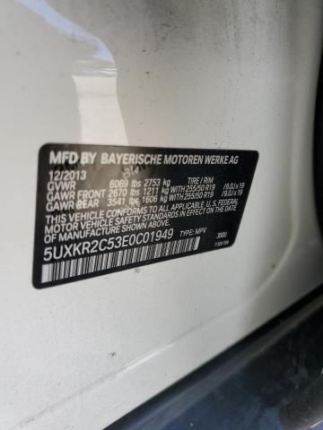 5UXKR2C53E0C01949 BMW X5 Sdrive35i