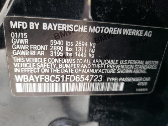 2015 BMW 750 LXI - WBAYF8C51FD654723