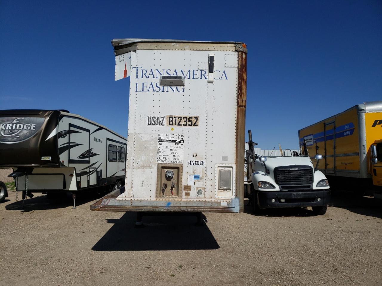 1995 Oshkosh Motor Truck Co. Trailer VIN: 4MLT14820SB906413 Lot: 68886714