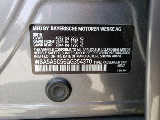 WBA5A5C56GG354370 BMW 528 I