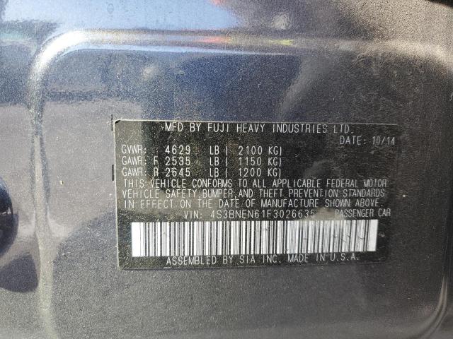 4S3BNEN61F3026635 Subaru Legacy 3.6r Limited