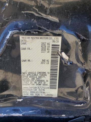 1N4AL3AP1GN377514 Nissan ALTIMA 2.5