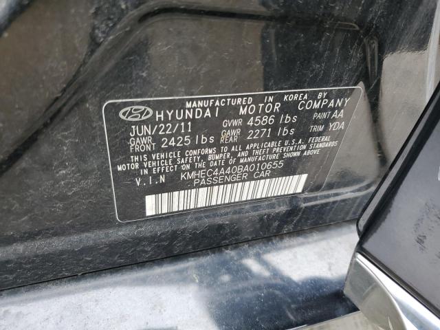 KMHEC4A40BA010655 | 2011 Hyundai sonata hybrid