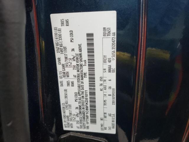 2015 FORD F150 - 1FTMF1C89FKD51011