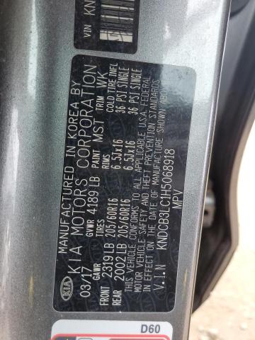 2017 KIA NIRO FE - KNDCB3LC1H5068918