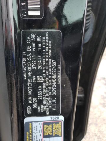 2021 KIA FORTE GT L - 3KPF34AD4ME274597