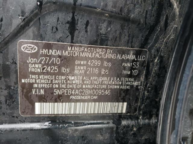 2019 HYUNDAI SONATA GLS 5NPEB4AC2BH009546