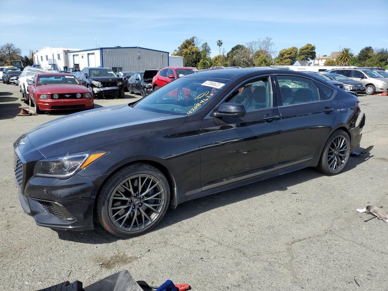 KMHGN4JB9JU277128 HYUNDAI GENESIS 2018