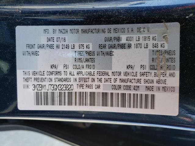 3MZBM1J73GM323820 Mazda 3 SPORT