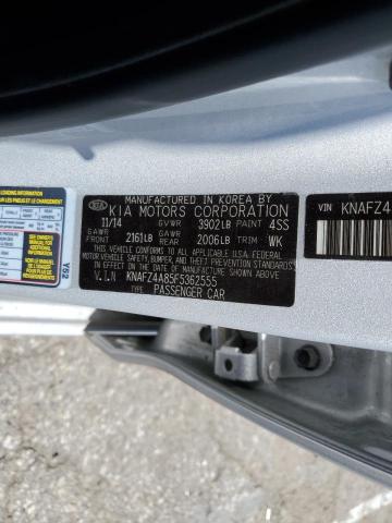 KNAFZ4A85F5362555 KIA FORTE EX