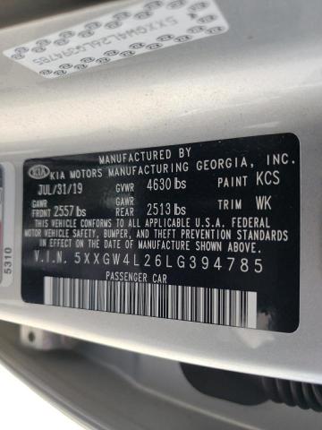 5XXGW4L26LG394785 KIA OPTIMA SX