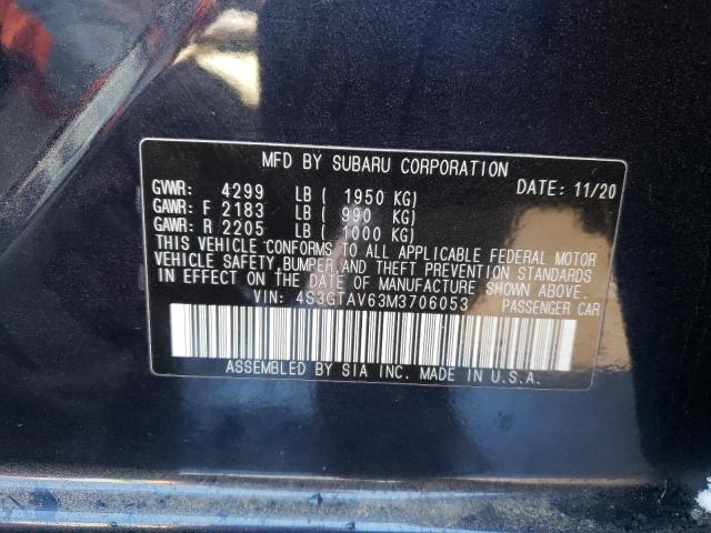 4S3GTAV63M3706053 Subaru Impreza Premium