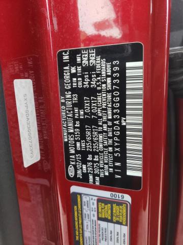 2016 KIA SORENTO LX - 5XYPGDA33GG073393