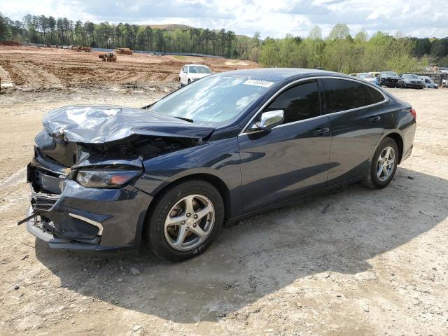 Salvage cars for sale from Copart Fairburn, GA: 2017 Chevrolet Malibu LS