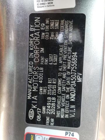 KNDJP3A50J7556894 KIA SOUL +