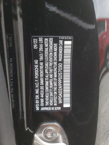 2023 PORSCHE 911 TURBO - WP0AD2A99PS257030