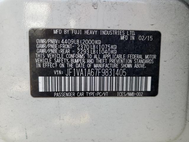 JF1VA1A67F9831405 Subaru WRX