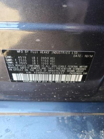4S3BNBD63F3030637 Subaru Legacy 2.5i Premium