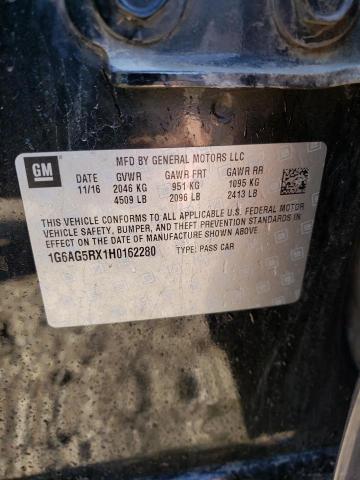 2017 CADILLAC ATS - 1G6AG5RX1H0162280