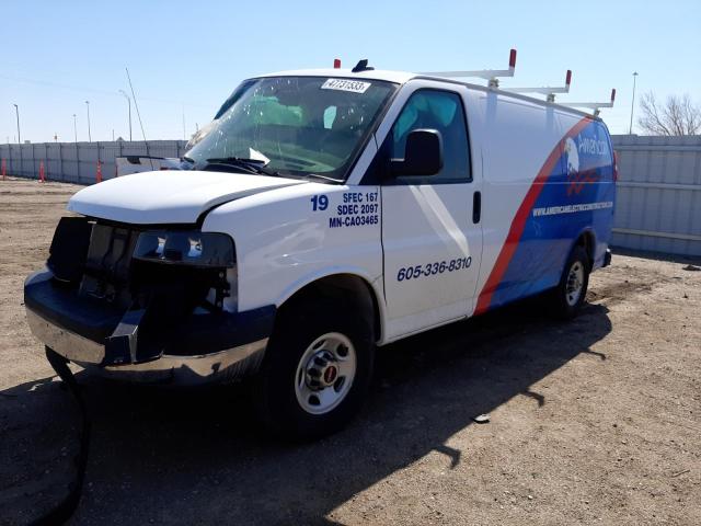 Salvage cars for sale from Copart Greenwood, NE: 2020 GMC Savana G2500