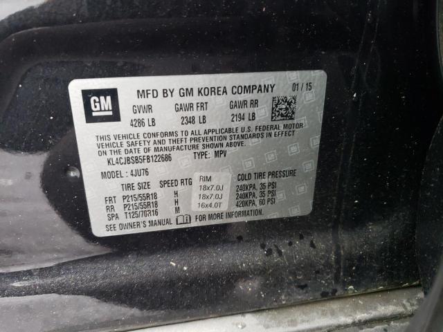 2015 BUICK ENCORE CON - KL4CJBSB5FB122686