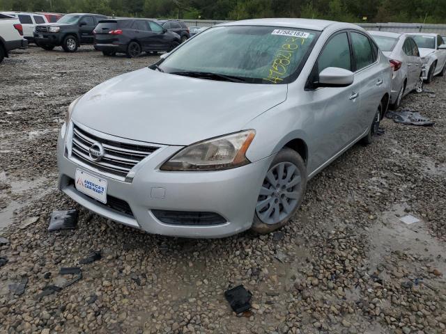 Carros dañados por inundaciones a la venta en subasta: 2014 Nissan Sentra S