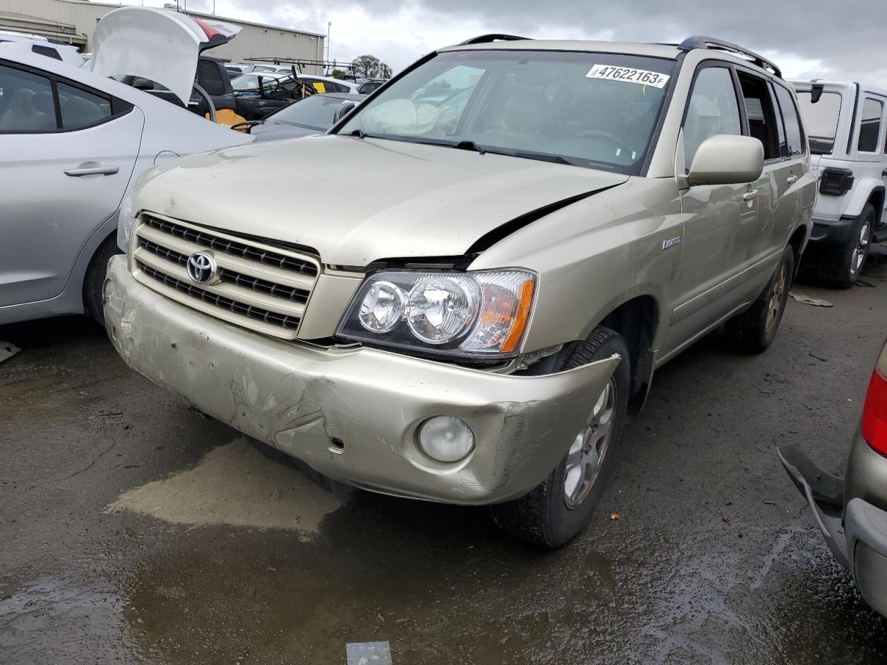 JTEHF21A730130586 2003 Toyota Highlander Limited