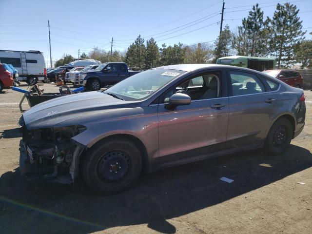 Salvage cars for sale from Copart Denver, CO: 2014 Ford Fusion S