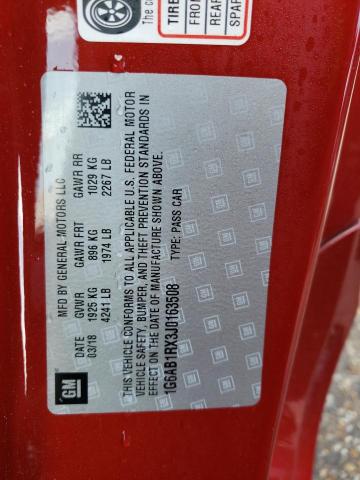1G6AB1RX3J0163508 Cadillac ATS LUXURY