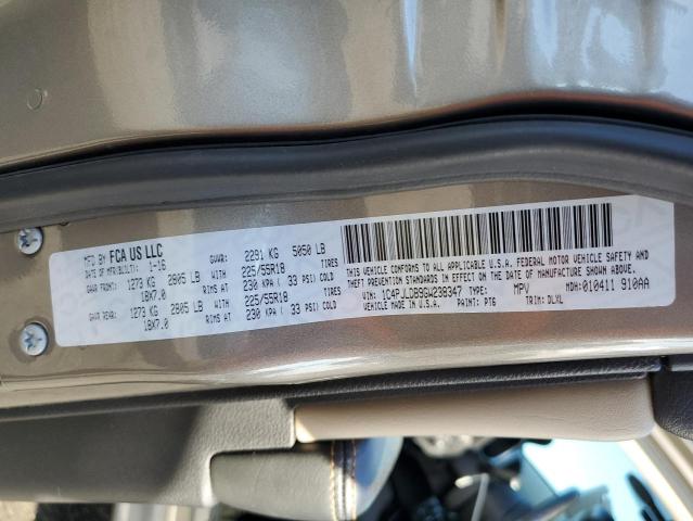 1C4PJLDB9GW238347 Jeep Cherokee Limited