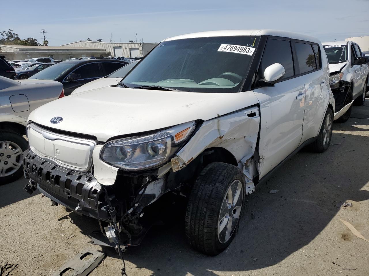 KNDJX3AE0K7037510 KIA SOUL EV + 2019