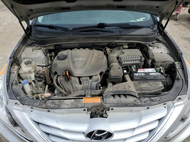 VIN: 5NPEB4AC5CH501148 Auction: COPART Lot: 47545273 Location: OH - COLUMBUS 5NPEB4AC5CH501148 HYUNDAI SONATA 2012 SILVER Photo 11