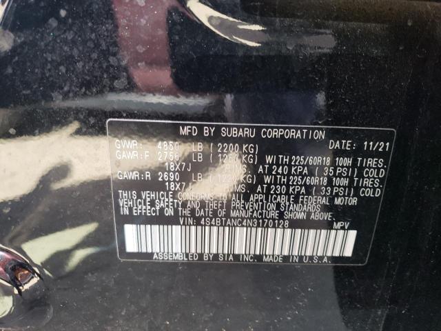 4S4BTANC4N3170128 Subaru Outback Limited