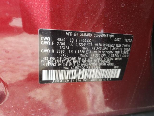 4S4BTACC1P3162994 Subaru Outback Premium