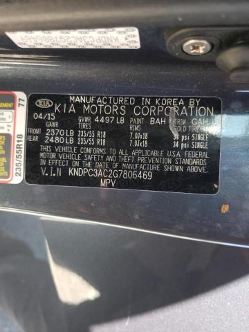 KNDPC3AC2G7806469 KIA Sportage Ex