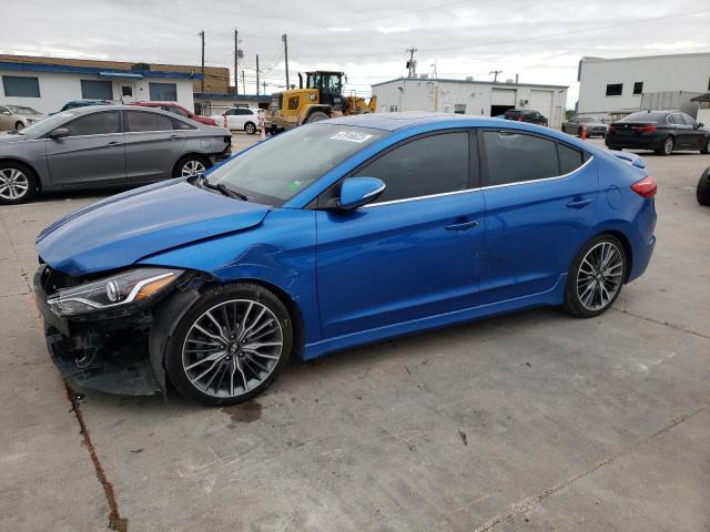 2017 HYUNDAI ELANTRA SP - KMHD04LB1HU358584