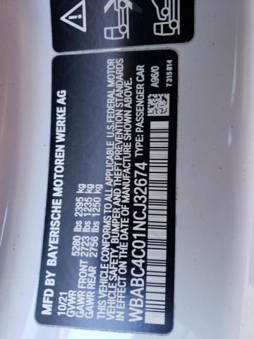 WBABC4C01NCJ32674 BMW M850XI